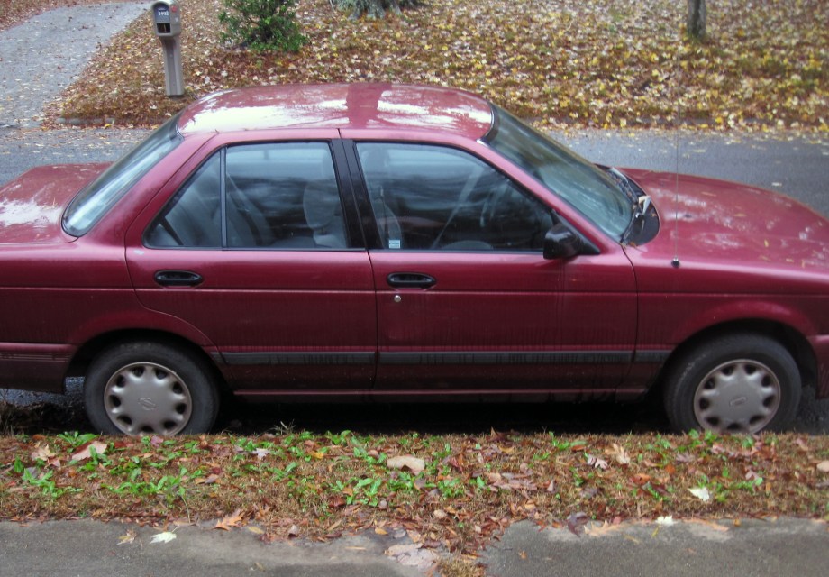 Meet Merlot! 1994 Nissan Sentra XE Sedan 4-Door For Sale!